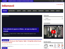 Tablet Screenshot of infomovilnews.com